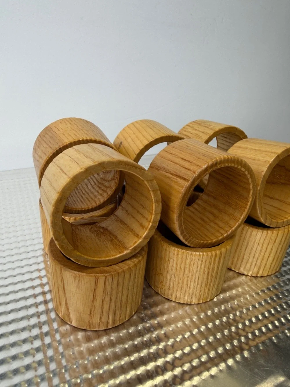 Source Unknown set wooden